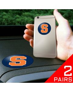 Fanmats 2 Pairs of Syracuse University Dashboard Phone Grips