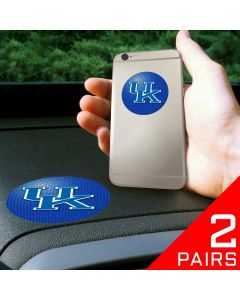 Fanmats ® - 2 Pairs of University of Kentucky Dashboard Phone Grips (13064)