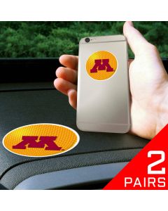 Fanmats ® - 2 Pairs of University of Minnesota Dashboard Phone Grips (13057)