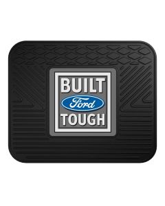 Fanmats ® - Built Ford Tough Universal Vinyl Utility Rear Floor Mat (15954)