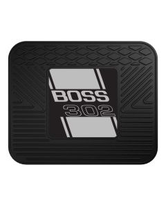Fanmats ® - Grey Boss 302 Universal Vinyl Utility Rear Floor Mat (16308)