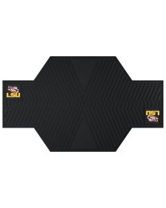 Fanmats ® - Louisiana State University Heavy Duty Rubber Motorcycle Mat (15216)