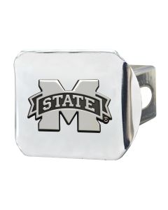 Fanmats ® - Mississippi State University Chromed Metal Hitch Cover (19242)