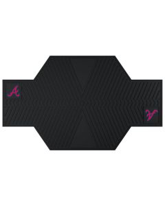 Fanmats ® - MLB Atlanta Braves Heavy Duty Rubber Motorcycle Mat (15346)