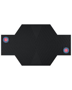 Fanmats ® - MLB Chicago Cubs Heavy Duty Rubber Motorcycle Mat (15343)