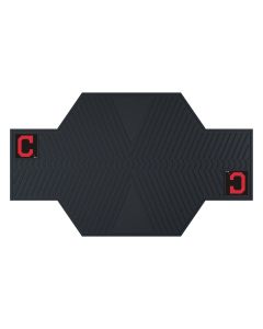 Fanmats ® - MLB Cleveland Indians Heavy Duty Rubber Motorcycle Mat (15350)