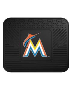 Fanmats ® - MLB Miami Marlins Universal Vinyl Utility Rear Floor Mat (10045)