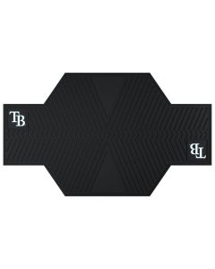 Fanmats ® - MLB Tampa Bay Rays Heavy Duty Rubber Motorcycle Mat (15365)