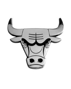 Fanmats ® - NBA Chicago Bulls 3D Chrome Emblem (14848)