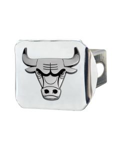 Fanmats ® - NBA Chicago Bulls Chromed Metal Hitch Cover (15117)