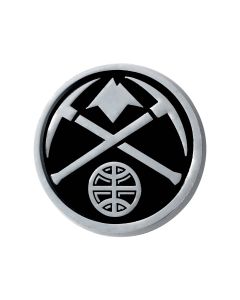 Fanmats ® - NBA Denver Nuggets 3D Chrome Emblem (17587)