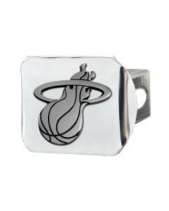 Fanmats ® - NBA Miami Heat Chromed Metal Hitch Cover (15123)