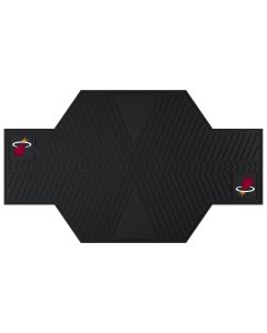 Fanmats ® - NBA Miami Heat Heavy Duty Rubber Motorcycle Mat (15383)
