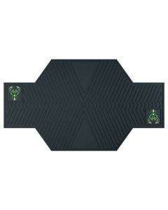 Fanmats ® - NBA Milwaukee Bucks Heavy Duty Rubber Motorcycle Mat (15384)
