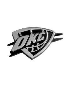 Fanmats ® - NBA Oklahoma City Thunder 3D Chrome Emblem (14875)