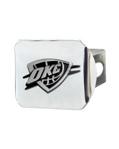 Fanmats ® - NBA Oklahoma City Thunder Chromed Metal Hitch Cover (15129)