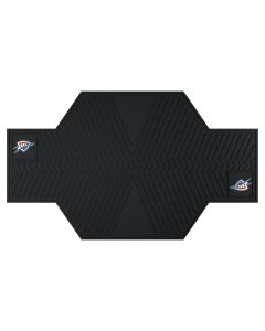 Fanmats ® - NBA Oklahoma City Thunder Heavy Duty Rubber Motorcycle Mat (15389)