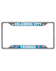 Fanmats ® - NBA Oklahoma City Thunder License Plate Frame (14874)