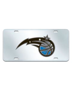 Fanmats ® - NBA Orlando Magic Mirrored Inlaid Acrylic License Plate (15131)