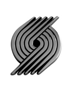 Fanmats ® - NBA Portland Trail Blazers 3D Chrome Emblem (14890)
