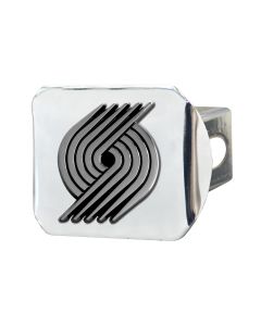 Fanmats ® - NBA Portland Trail Blazers Chromed Metal Hitch Cover (15135)
