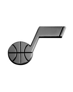 Fanmats ® - NBA Utah Jazz 3D Chrome Emblem (14938)