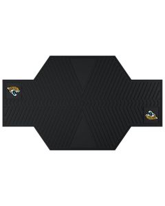 Fanmats ® - NFL Jacksonville Jaguars Heavy Duty Rubber Motorcycle Mat (15321)