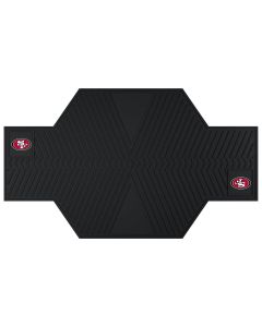 Fanmats ® - NFL San Francisco 49ers Heavy Duty Rubber Motorcycle Mat (15333)