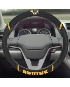 Fanmats ® - NHL Boston Bruins Universal Steering Wheel Cover (14842)
