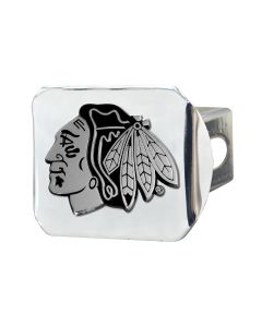 Fanmats ® - NHL Chicago Blackhawks Chromed Metal Hitch Cover (14963)