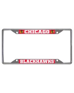 Fanmats ® - NHL Chicago Blackhawks License Plate Frame (14790)
