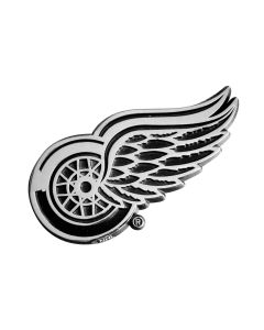 Fanmats ® - NHL Detroit Red Wings 3D Chrome Emblem (14794)