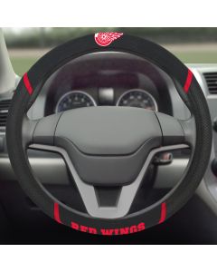 Fanmats ® - NHL Detroit Red Wings Universal Steering Wheel Cover (14792)