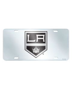 Fanmats ® - NHL Los Angeles Kings Mirrored Inlaid Acrylic License Plate (17161)