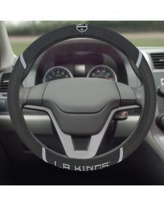 Fanmats ® - NHL Los Angeles Kings Universal Steering Wheel Cover (17165)