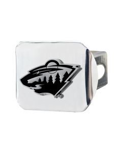 Fanmats ® - NHL Minnesota Wild Chromed Metal Hitch Cover (17176)