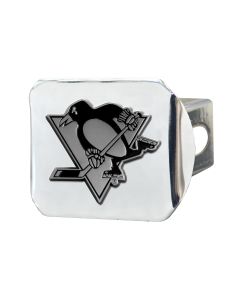 Fanmats NHL Pittsburgh Penguins Chromed Metal Hitch Cover, The Cover
