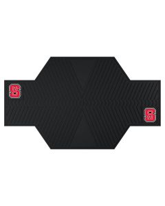 Fanmats ® - North Carolina State University Heavy Duty Rubber Motorcycle Mat (15246)