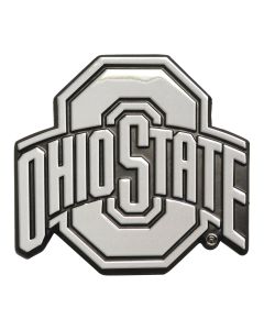 Fanmats ® - Ohio State University 3D Chrome Emblem (14872)