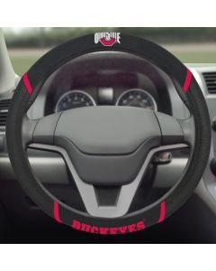 Fanmats ® - Ohio State University Universal Steering Wheel Cover (14870)