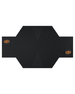 Fanmats ® - Oklahoma State University Heavy Duty Rubber Motorcycle Mat (15244)
