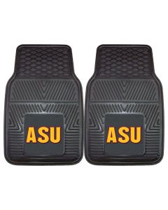 Fanmats ® - Pair of Arizona State University Universal Vinyl Front Floor Mats (11933)