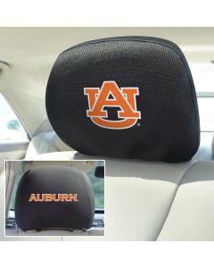 Fanmats ® - Pair of Auburn University Universal Headrest Covers (12558)