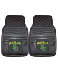 Fanmats ® - Pair of Baylor University Universal Vinyl Front Floor Mats (11770)