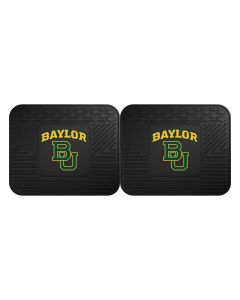 Fanmats ® - Pair of Baylor University Universal Vinyl Utility Rear Floor Mats (12255)