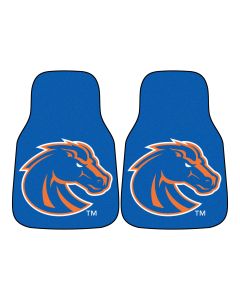Fanmats Boise State University Universal Carpet Front Floor Mats, Flat Image