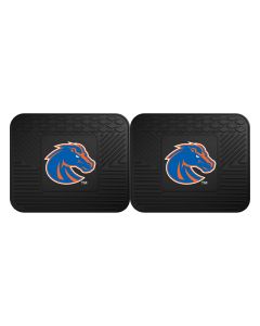 Fanmats ® - Pair of Boise State University Universal Vinyl Utility Rear Floor Mats (12431)