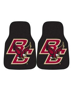 Fanmats Boston College Universal Carpet Front Floor Mats, Flat Image