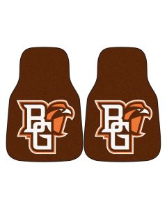 Fanmats Bowling Green State University Universal Carpet Front Floor Mats, Flat Image