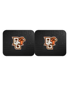 Fanmats ® - Pair of Bowling Green State University Universal Vinyl Utility Rear Floor Mats (12429)